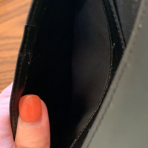 Brighton Womens Black Leather full sized wallet for phone card & even checkbook. - Picture 4 of 9